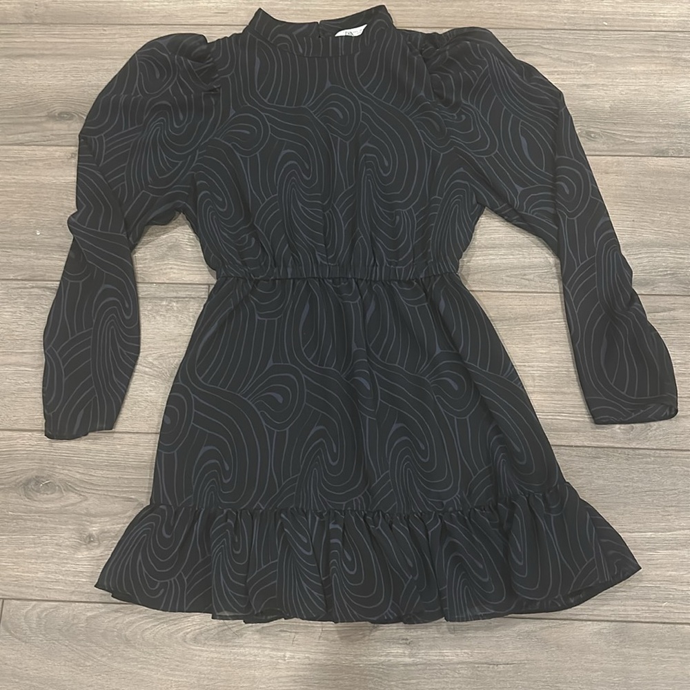 ZARA Kate Babydoll Mini Dress Sz L